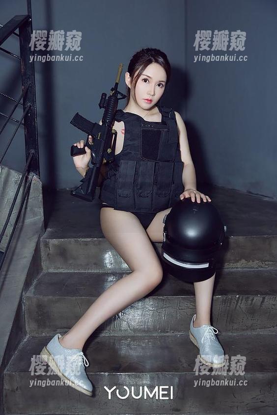 YouMi尤蜜荟 - 图册里的奶牛萌妹：合法萝莉的高清梦游记