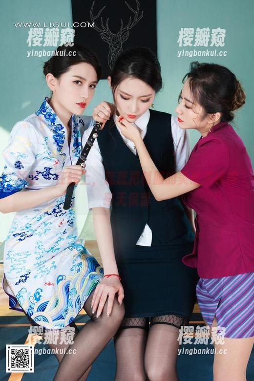 丽柜-蕊蕊 丽柜 - 在线上,蕊蕊把制服的美感演绎得毫无保留