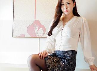 嗲囡囡 – 施忆佳KITTY的空姐全套，观众请系好安全带，图集开始云端奔跑！