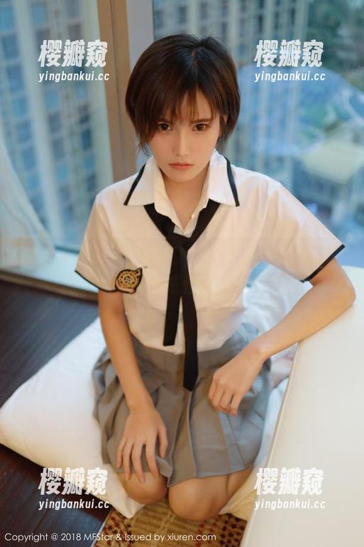 模范学院-星萌 模范学院 - 高清图包,白衬衫下的星萌在玩“此情可待成追忆”心理游戏